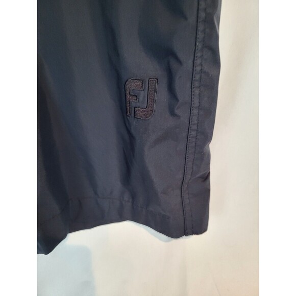 DryJoys by FootJoy Golf Rain Pants Mens XXL 2XL Black Waterproof Full Zip & Snap - Picture 4 of 6
